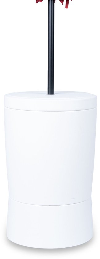 Step2 Vero Zwembad Tafel Wit – Zwembad Tafel met Koelvak 34l – Tafel voor Zonneplateau – Met Parasolopening en Afvoer – Geschikt voor in het Zwembad of op Terras – Tot 50 kg