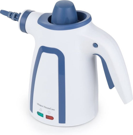 Vitapur Handstoomreiniger - Stoomreiniger - Vlekkenreiniger - Bekleding stoom reiniger - Reinigingsmachine - 900W - Wit