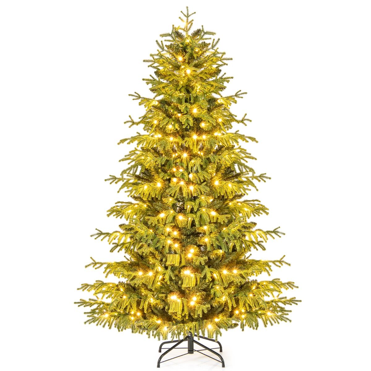 Coast Kunstkerstboom met verlichting - 180 cm - warmwitte LED-lampen - groen