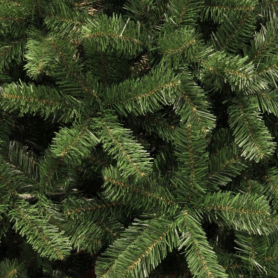 Black Box Trees Charlton Kerstboom - Kerstversiering voor Binnen met Natuurlijke Uitstraling - Kunstboom van Zachte PVC Naaldjes voor Realistische Look - H155 x Ø91 cm - Groen