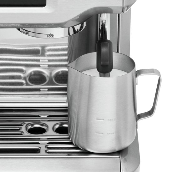Sage Espressomachine The Barista Touch – Artikel Beschadigd – Voorzien Van Intuïtief Touchscreen En Geïntegreerde Koffiemolen En Automatisch Stoompijpje – Voor Americano En Cappuccino – Roestvast Staal Rvs – Twee Liter