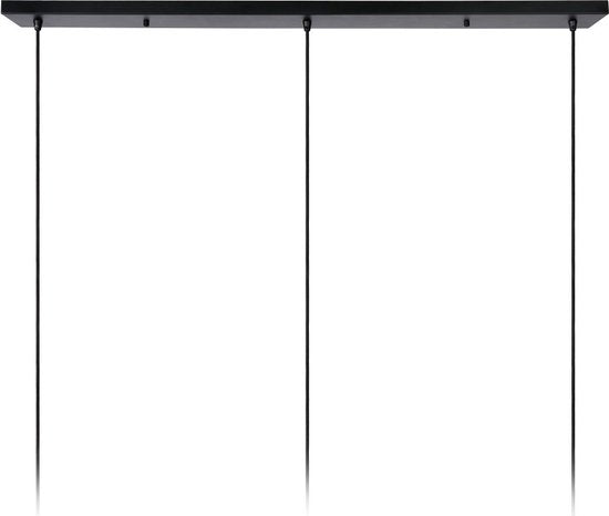 Lucide Wolfram Industriële Hanglamp – 3 Lichtpunten – Verstelbare Hoogte 40–155 cm – LED Geschikt – 110 × 25 × 150 cm – Mat Goud / Messing
