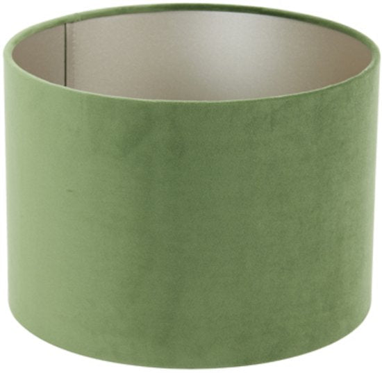Light & Living - Lampenkap VELOURS - Ø40x30cm - Groen