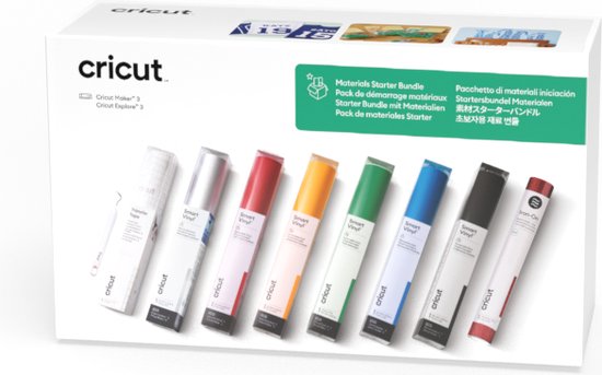Cricut Materiaalpakket voor starters voor Cricut Explore 3 en Cricut Maker 3