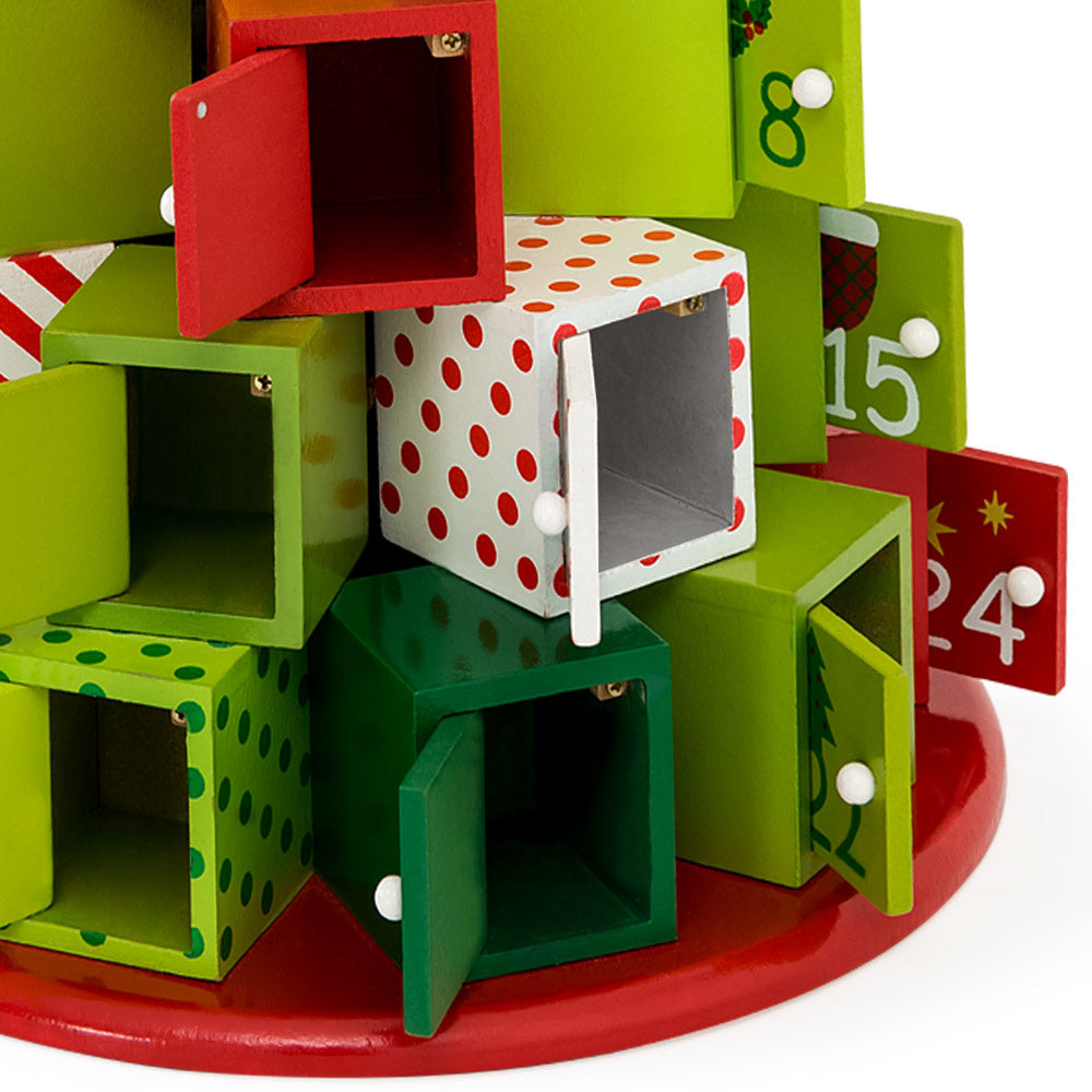 Spielwerk Herbruikbare Adventskalender - Cadeauberg 24 Deuren