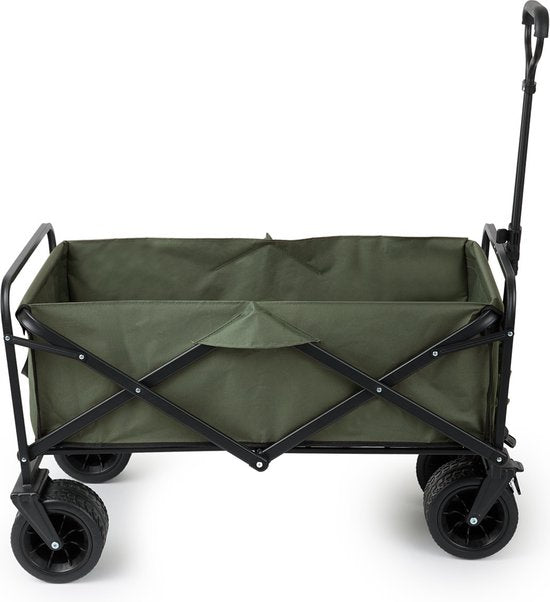 909 Outdoor Bolderkar - Opvouwbaar - Max laadvermogen 80 KG - 100x57x99cm - Groen