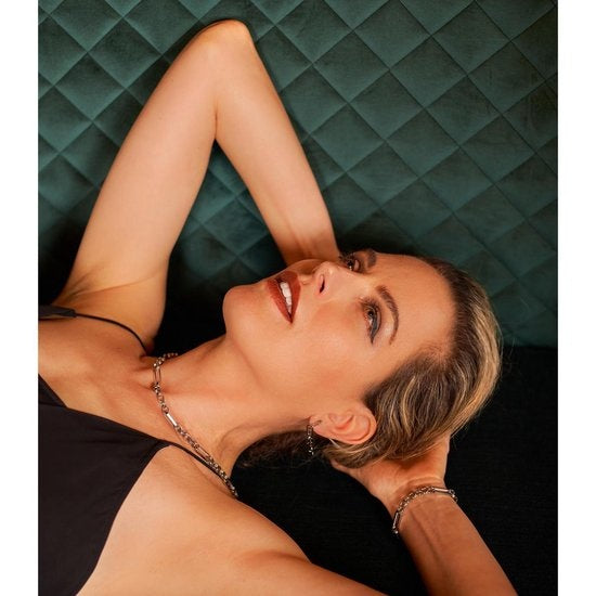 Laura Ferini Dames Ketting Valentina Zilver - Zilverkleurige Schakelketting