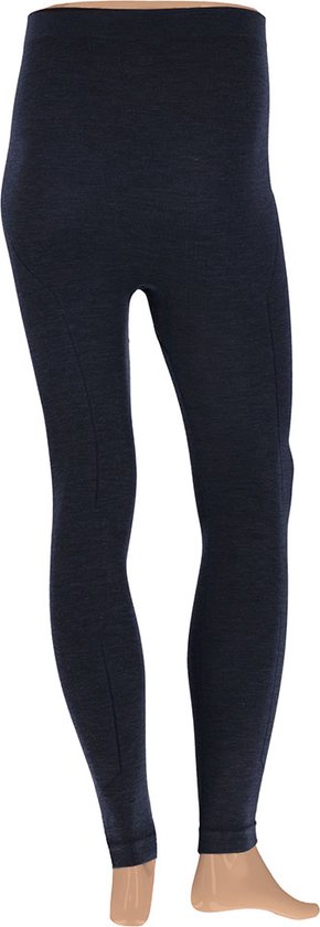 Xtreme Thermolegging Heren - Merino Wol - Navy Melange - Maat M