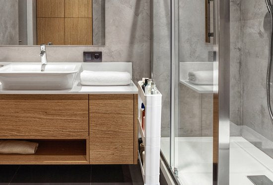 Home&Comfort Keukentrolley op Wieltjes - Compact Opbergrek - 3 Lagen