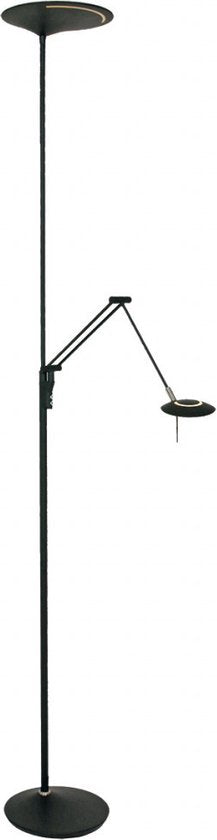 Vloerlamp Steinhauer Zodiac LED - Zwart