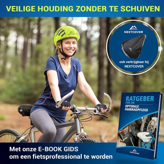 NEXTCOVER® Universele regenhoes voor fietshelmen - 100% wind- en waterdichte helmhoes - Reflecterende fietsregenhoes voor alle helmen - Waterdichte helmhoes met reflecterende veiligheidsmarkeringen