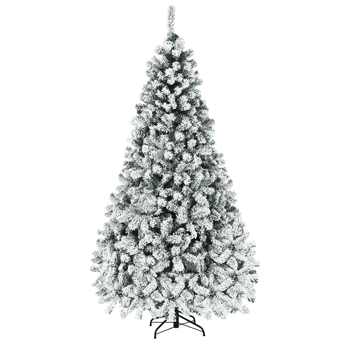 Coast 225 cm Kerstboom Met Sneeuw EN Warme Witte LED -Lichten - PVC naalden