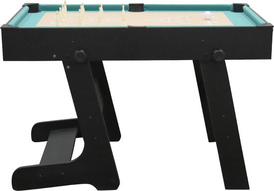 Cougar 16-in-1 Multi Speeltafel – Zwarte Speeltafel met 16 Spellen – Inclusief Accessoires – Voor Kinderen en Volwassenen