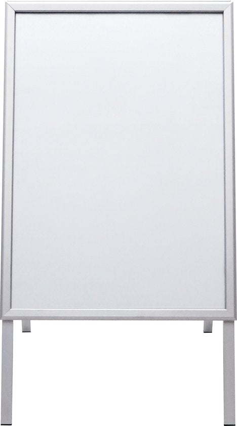 Europel Stoepbord - Kliklijst B1 formaat - 70,7 x 100 cm - 32 mm frame - Dubbelzijdige presentatie - Waterbestendig - Gemakkelijk op te bergen