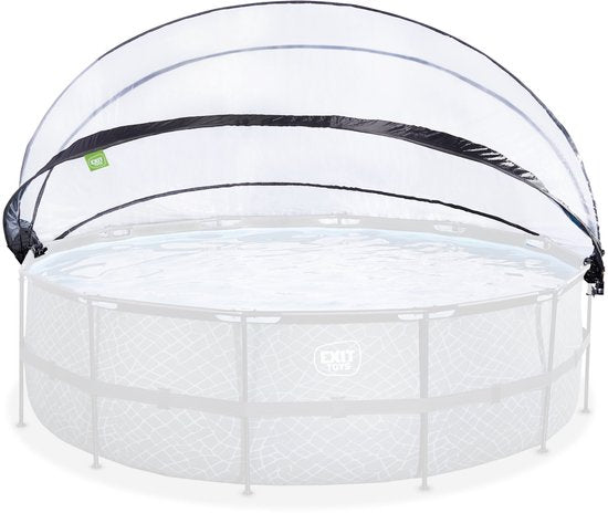EXIT Zwembad Overkapping ECO ø488cm - Zwembad Dome - Universeel - Zwembad Accessoire - Weerbestendig