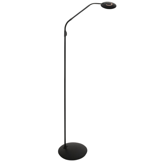 Steinhauer Exclusive - vloerlamp - Zenith2 - zwart - kunststof metaal - design lamp - LED - 4395ZW