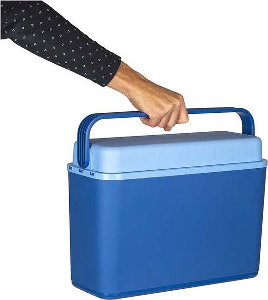 Bo-Camp - Autokoelbox - Arctic - Blauw - Polyethyleen - 12 Liter