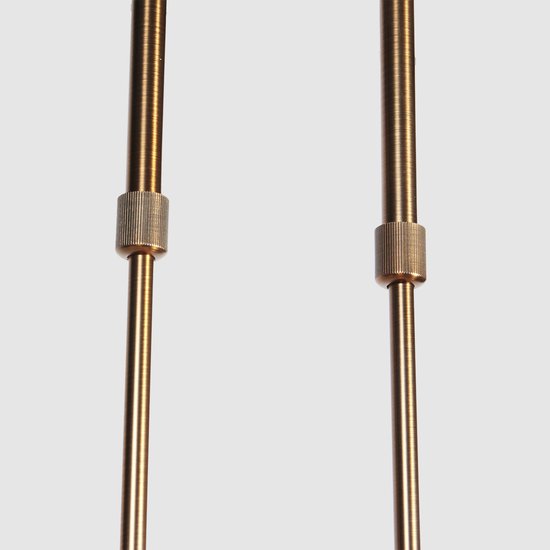 Steinhauer - hanglamp - Anthea - brons - glas metaal - design lamp - E27 - 4325BR