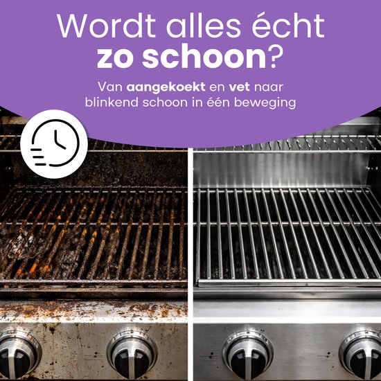 Hendriqs® XL Stoomreiniger 105 °C - 1,5L Stomer voor Keuken & Badkamer & BBQ - Handstoomreiniger Schoonmaak - Stoomapparaat Reiniger - Handstomer - Steam Cleaner Stoom - Reinigingsmachine - Draagbare Vlekkenreiniger - Stoomapparaat Badkamer