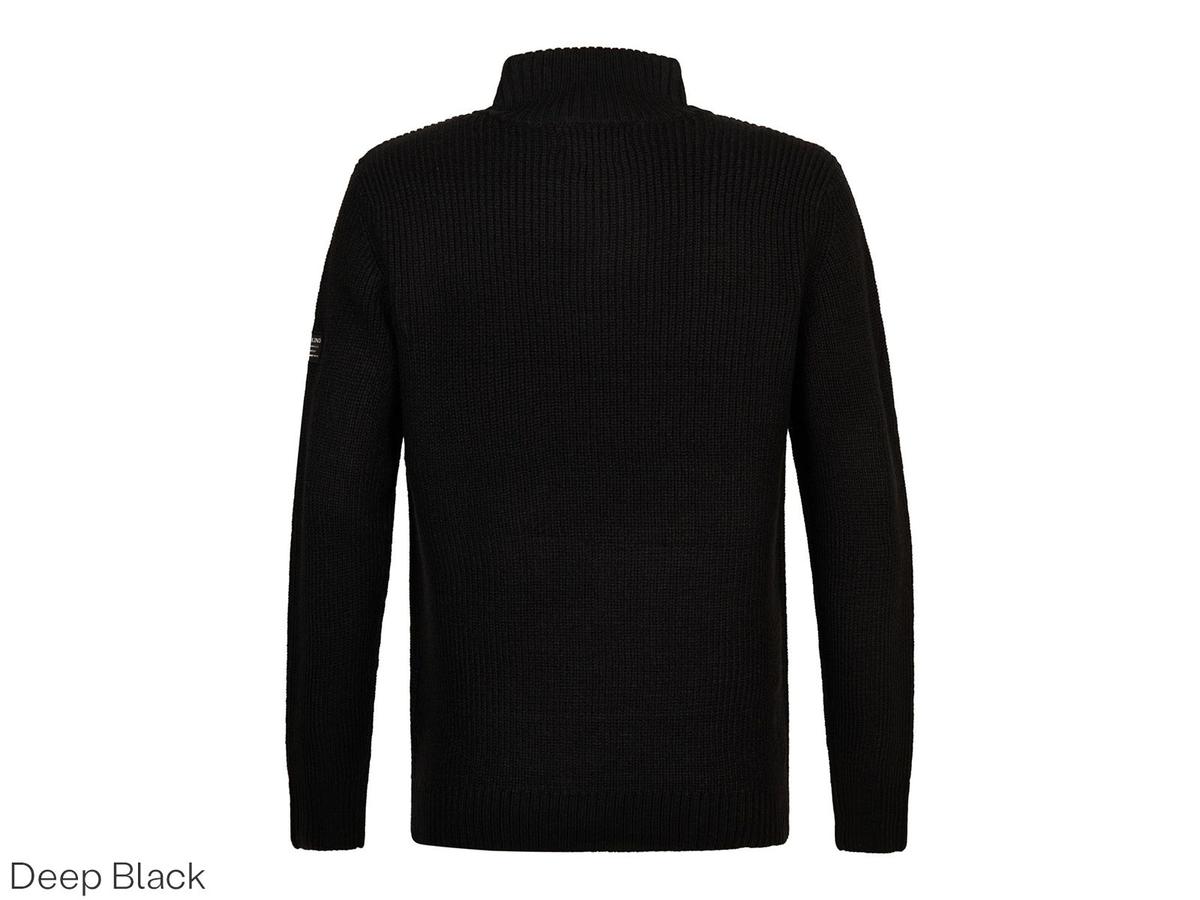 Petrol Industries Pullover - Knitwear Collar - maat M - Deep Black