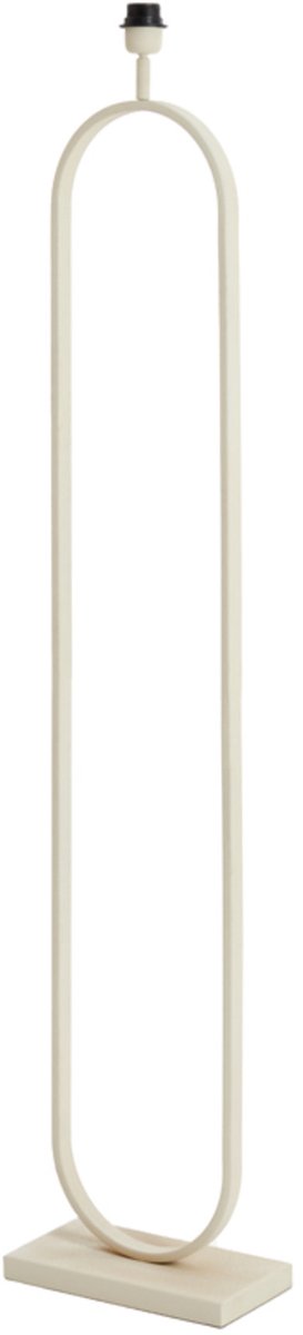 Light & Living Vloerlamp Jamiri 142 cm hoog - Crème - Metaal, Minimalistisch Design