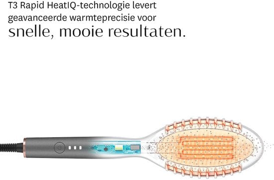 T3 Edge Verwarmde & Gladmakende Stylingborstel