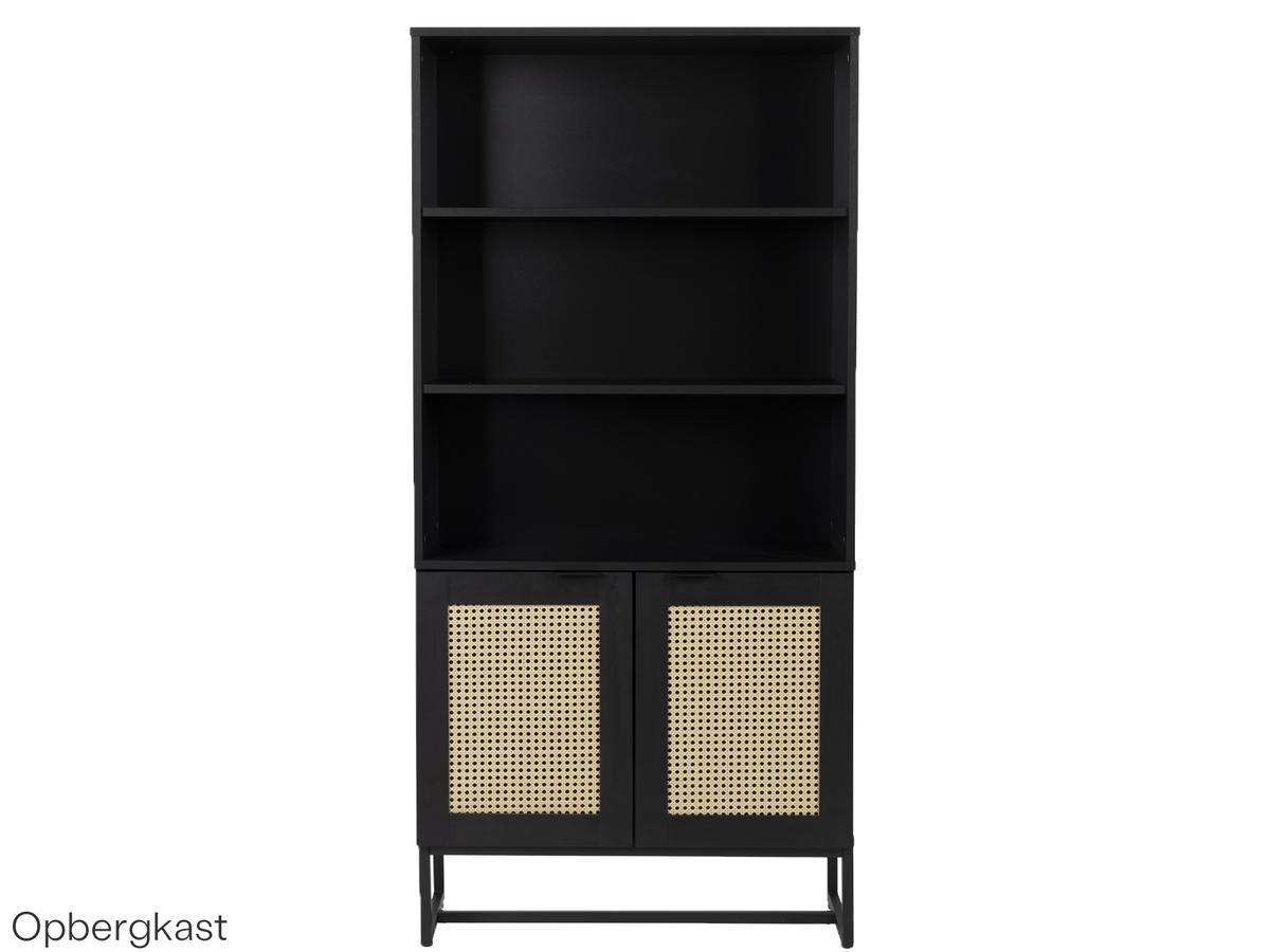 White Label Living Guiji Kast - Tv Meubel - Mat Wit - 120 x 40 x 50 cm