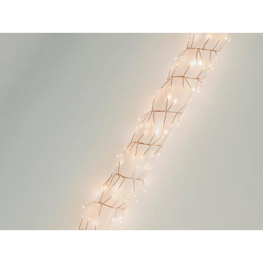 Bundlelight LED Lichtketting 6 m - 600 Arizona-Witte Lampjes - Koperdraad - 24 V