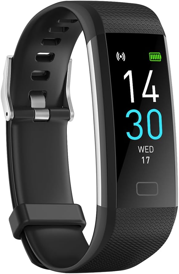 Fittek S5 Activiteitentracker - Zwart - 0.96" TFT, IP68, Bluetooth 5.3