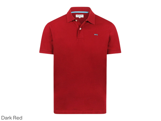 McGregor Classic Polo - Heren - Poloshirt - Dark Red - M