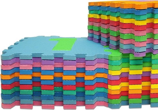 Spielwerk Puzzelmat - 86delig XXL 190x190 Kinderen Baby - Multicolor