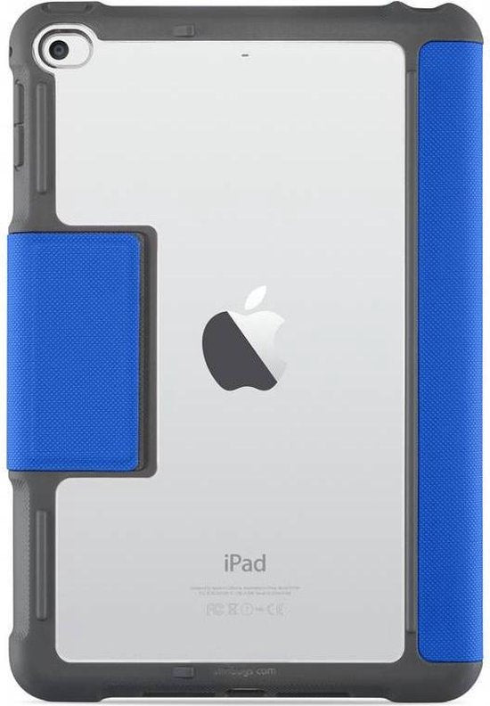 STM Dux Tablethoes iPad Mini 4 - Blauw