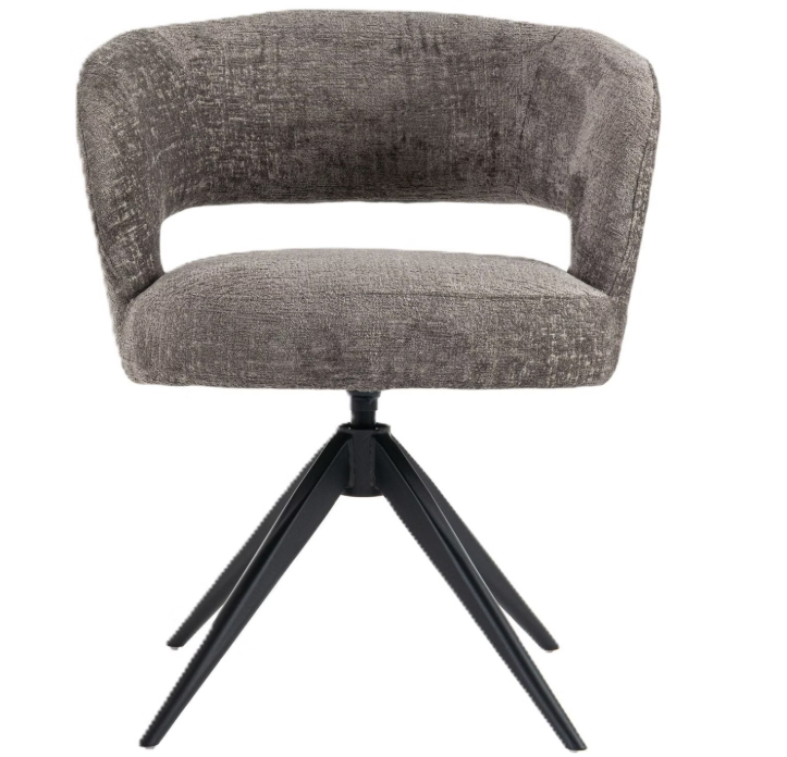 Criks Design Coco Eetkamerstoel Taupe - 77x62x61 cm - Set van 2
