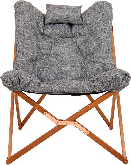 Bo-Camp - Urban Outdoor - Relaxstoel - Bloomsbury Comfort - Grijs