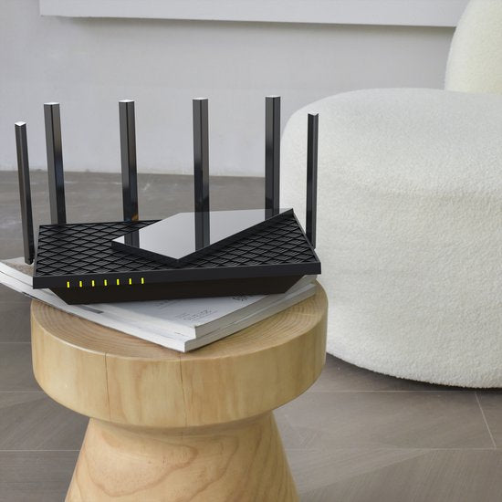 TP-Link Archer AXE75 - Router - WiFi Versterker - Tri-Band - WiFi 6E