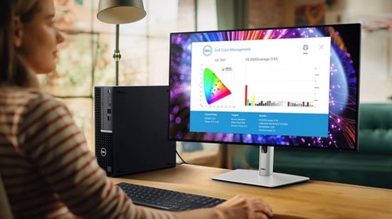 Dell UltraSharp U2724D - QHD IPS Black Monitor - DCI-P3 98% - Infinity Edge - 120hz - 27 inch