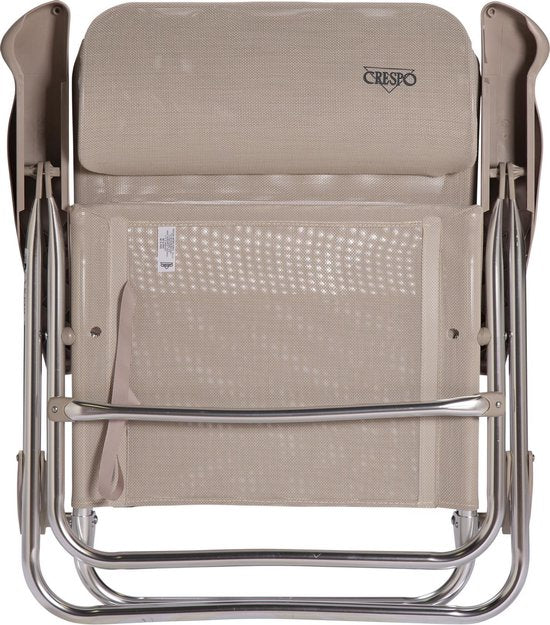 Crespo - Strandstoel - AL/205 - Compact - Licht grijs