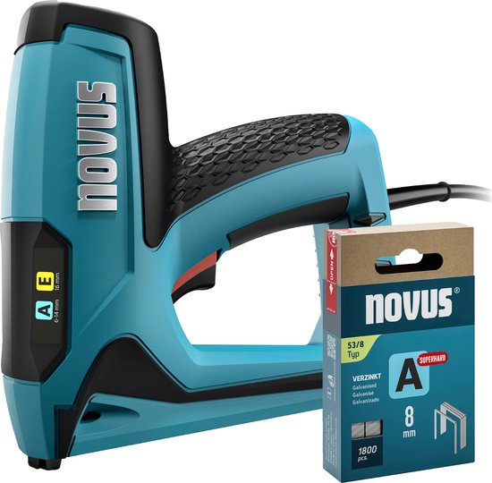 Novus Tools 031-0371 Elektrisch nietpistool Type niet Type 53 Lengte nieten 6 - 14 mm