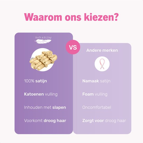 Soft & Silky Heatless curls - Satin - Incl. 2 scrunchies en 1 haarklip - Haarrollers - Krulspelden - Krullen zonder hitte - Haarkruller - Krullend haar producten