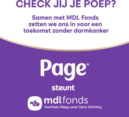 Page® toiletpapier - Kussenzacht wc papier - 42 rollen - Ultiem comfort - Voordeelverpakking