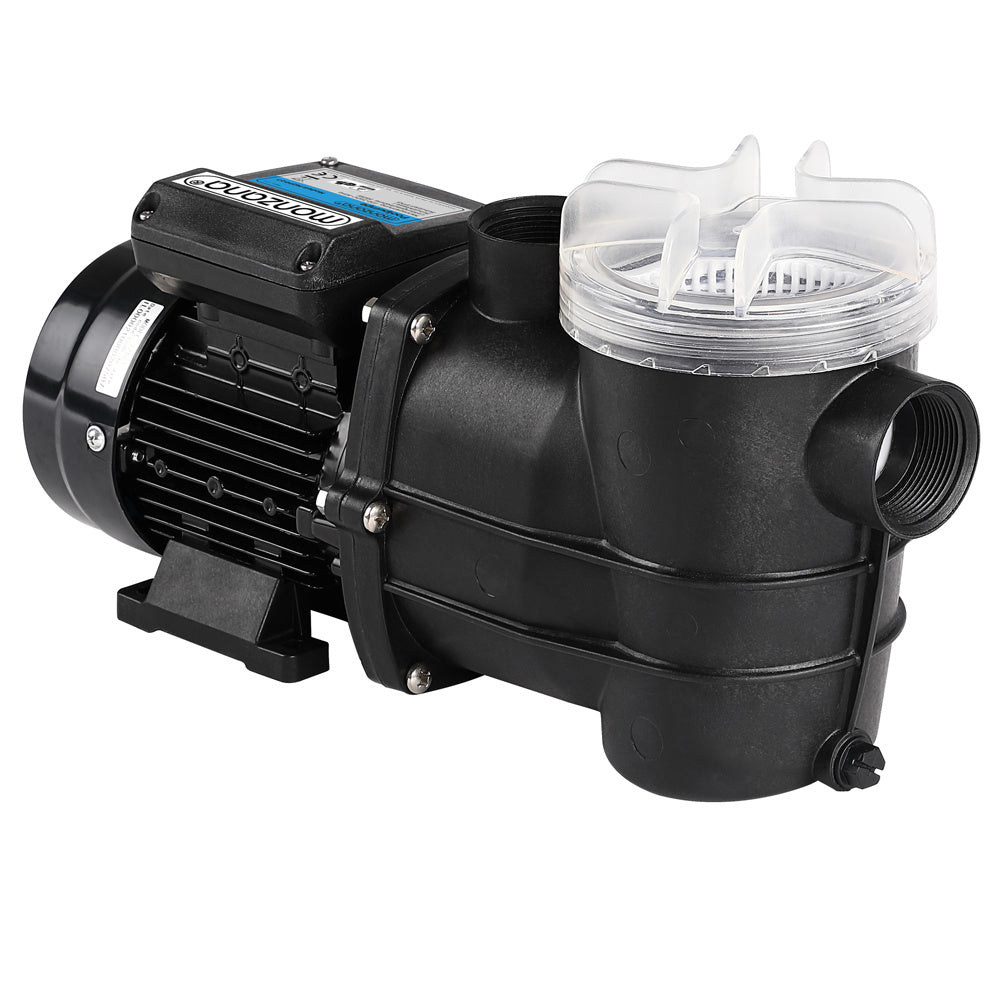 Monzana Filterpomp + Voorfilter - 10.980 l/u 450 W IPX5 – Zwart