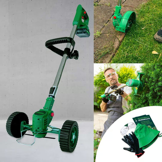 Hammersmith MultiWizard 5-in-1 Accu Grastrimmer - 21V Accu - Telescoopsteel - Inclusief Accessoires