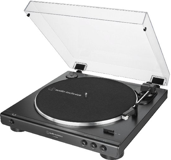 Audio-Technica AT-LP60XUSB Draaitafel met riemaandrijving Grijs, Metallic