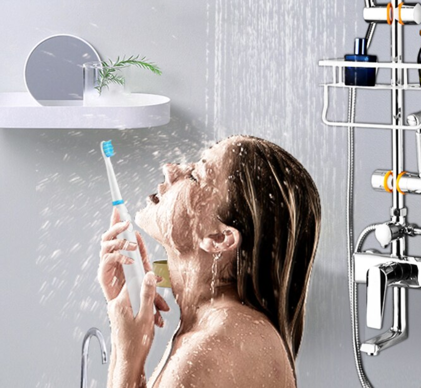 Seago SG958 Elektrische Tandenborstel - Zwart - 22,2 x 2,55 x 2,55 cm - USB Oplaadbaar, 5 Standen