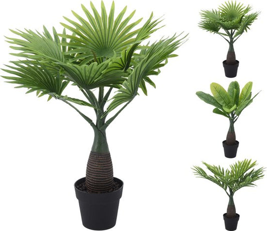Kunstplant -Palm in pot 40 cm