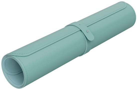 Leitz Grote Bureau Onderlegger 80×40 cm – Anti-slip - Bureaumat - Waterdicht – voor Toetsenbord & Muis - Mint