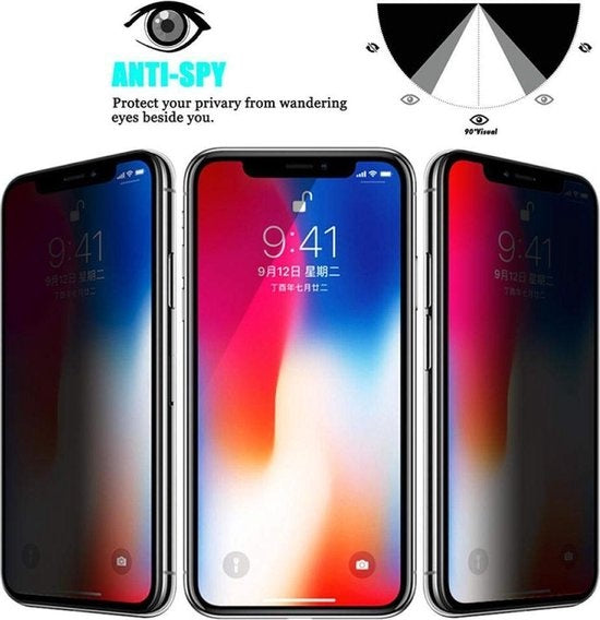 Garpex® Gehard film HD anti-vingerafdruk Glasbeschermer voor iPhone 8/11/12