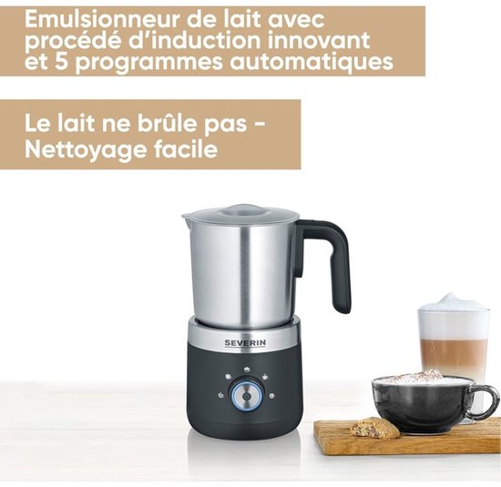 Severin SM 3588 Melkopschuimer – Warm & Koud –PFAS-vrij - Chocoladefunctie – 300 ml