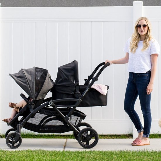 Contours Bassinet Zwart Reiswieg voor Contours Duowagen ZY016-BLK1