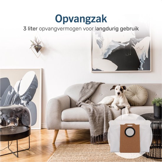 Skoov Robotstofzuiger Accessoireset – Incl. HEPA-filter, Dweildoek, Zijborstel & Opvangzak – Zwart